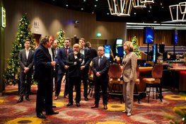 Werkbezoek van staatssecretaris Heijnen van Financiën aan Holland Casino
