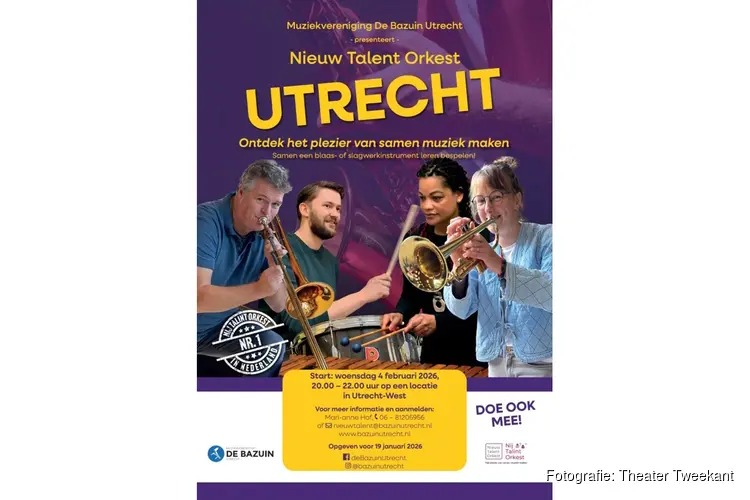 Nieuw Talent Orkest Utrecht: het plezier van samen muziek maken!