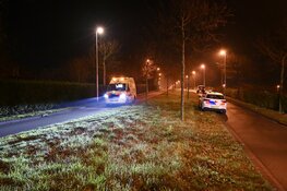 Auto belandt in heg langs Stroomrugbaan