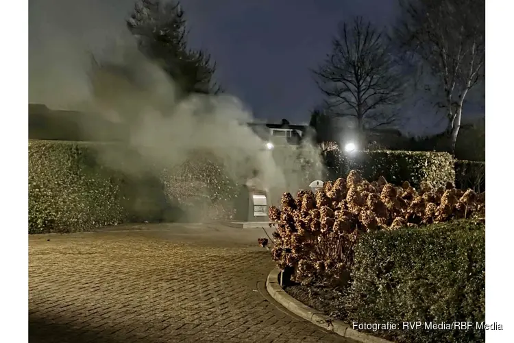 Ondergrondse containerbrand aan de Rijskadeveld in Meerkerk