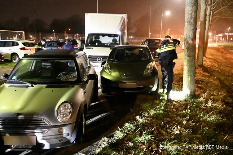Auto rijdt in op omstanders bij ongeval