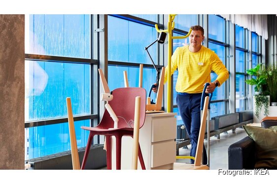 IKEA haalt oude meubels op bij mensen thuis in Utrecht