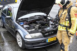 Veel file na autobrand op de A27 ter hoogte van Schalkwijk