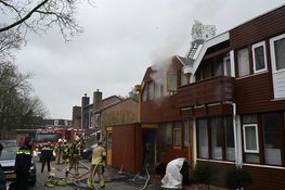 Flinke rookontwikkeling bij woningbrand in Nieuwegein