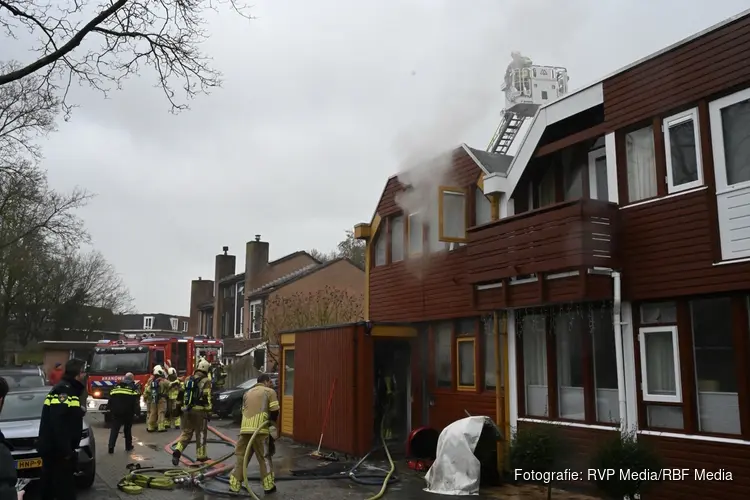 Flinke rookontwikkeling bij woningbrand in Nieuwegein