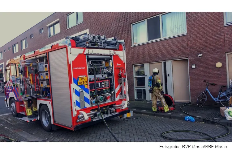 Woningbrand in Nieuwegein: hulpdiensten massaal uitgerukt