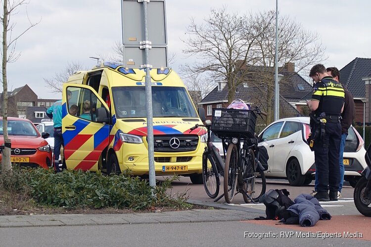 E-bike en scooter botsen op nieuwe oversteek in Woerden