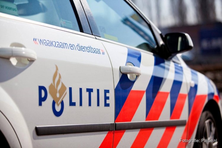 Beelden vluchtauto schietincident Schoonhoven