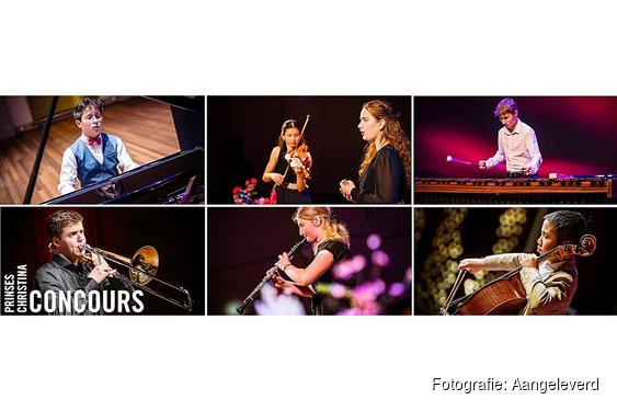 Vier toptalenten uit provincie Utrecht in halve finale Prinses Christina Concours