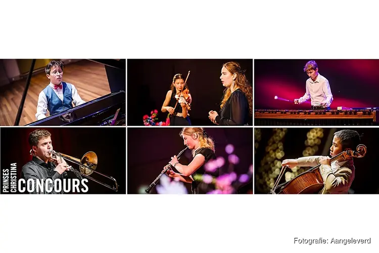 Vier toptalenten uit provincie Utrecht in halve finale Prinses Christina Concours