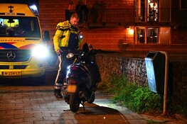 Vier gewonden na aanrijding tussen twee scooters