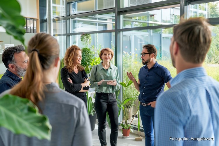 Van grijs naar groen op bedrijventerrein Lage Weide