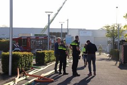 Grote brand bij industriepand in Mijdrecht
