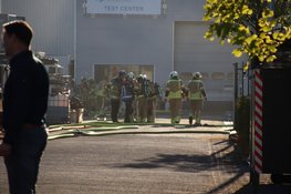 Grote brand bij industriepand in Mijdrecht