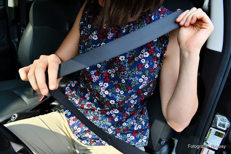 Verkeerd dragen van de gordel: in één jaar 36% meer boetes in Utrecht