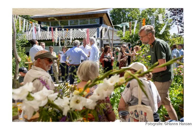 Klimaatadaptieve inspiratietuin in Maarssen geopend