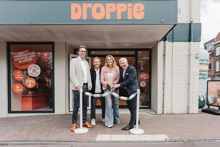 Nieuwe ‘Statiegeld Retourshop powered by Droppie’ geopend in Utrecht