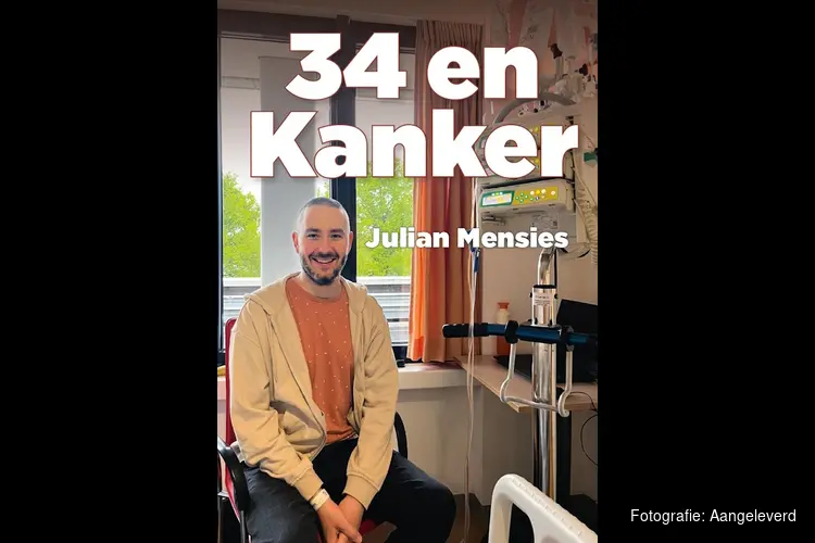 Aan de chemo schreef Utrechter Julian (35) met lymfeklierkanker een boek