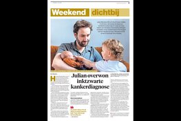 Aan de chemo schreef Utrechter Julian (35) met lymfeklierkanker een boek