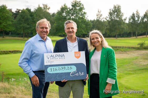 Alpina Group haalt € 116.209,26 op voor het Prinses Máxima Centrum