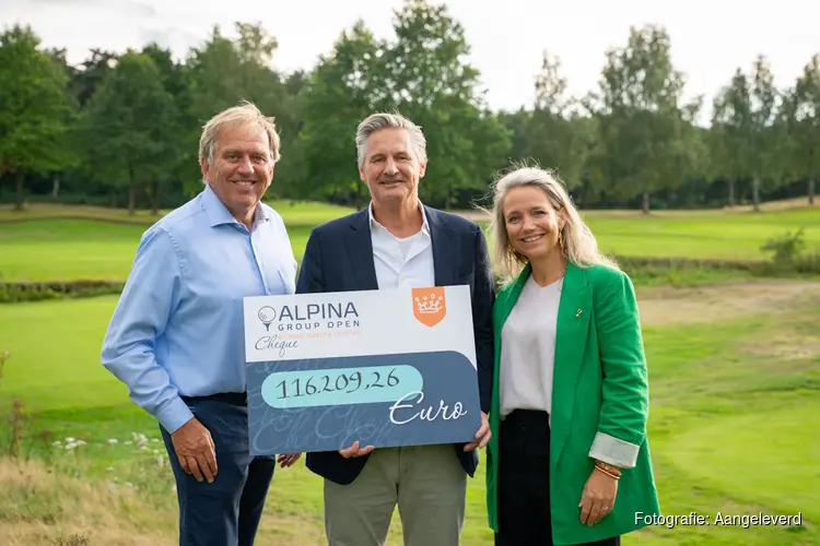 Alpina Group haalt € 116.209,26 op voor het Prinses Máxima Centrum