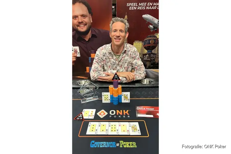 Marc Bouter uit Woerden kwalificeert zich voor de finale!